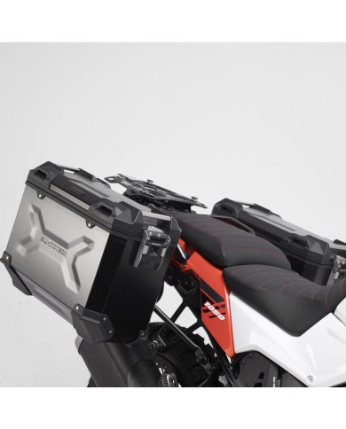 PACK MALETAS LATERALES + BAUL + BOLSAS + SOPORTES SW-MOTECH SUZUKI ADV.05.936.75000/B