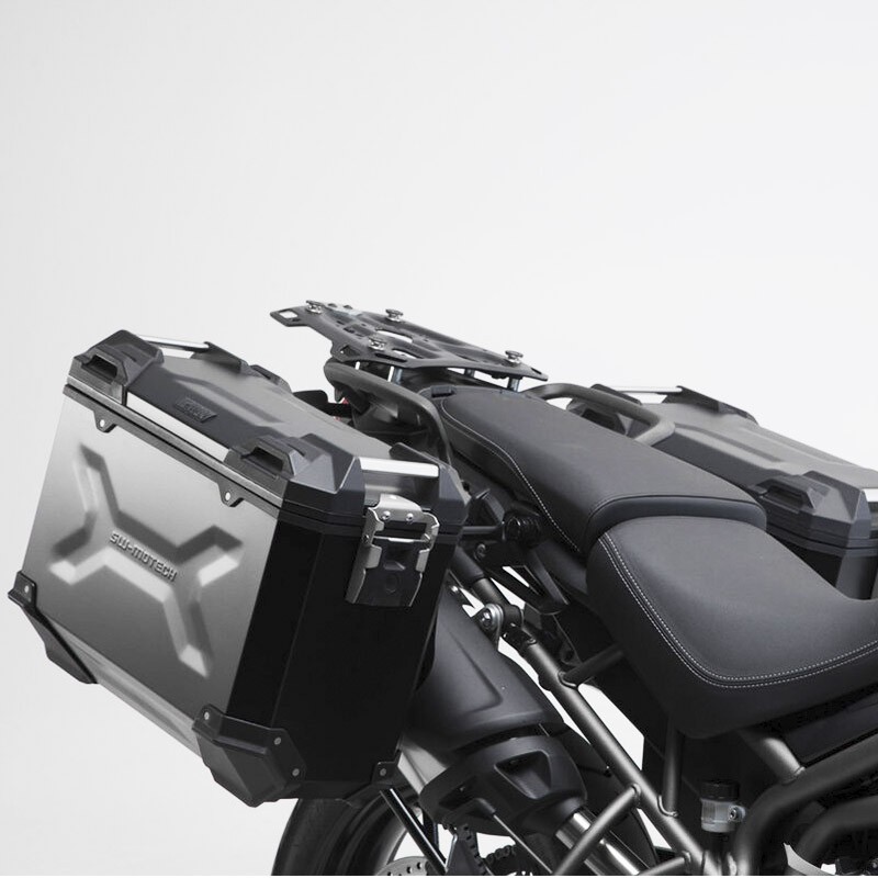 PACK MALETAS LATERALES + BAUL + BOLSAS + SOPORTES SW-MOTECH TRIUMPH ADV.11.748.75001/S