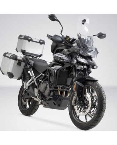 PACK MALETAS LATERALES + BAUL + BOLSAS + SOPORTES SW-MOTECH TRIUMPH ADV.11.953.75001/S