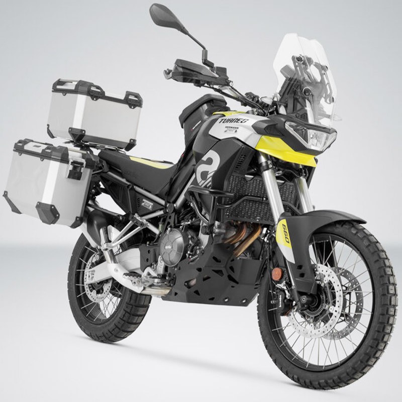 PACK MALETAS LATERALES + BAUL + BOLSAS + SOPORTES SW-MOTECH APRILIA ADV.13.849.75000/S