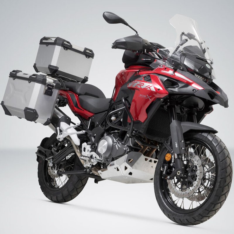 PACK MALETAS LATERALES + BAUL + BOLSAS + SOPORTES SW-MOTECH BENELLI ADV.19.806.75000/S