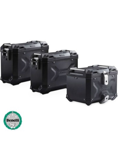 PACK MALETAS LATERALES + BAUL + BOLSAS + SOPORTES SW-MOTECH-BENELLI ADV.19.806.75000/B