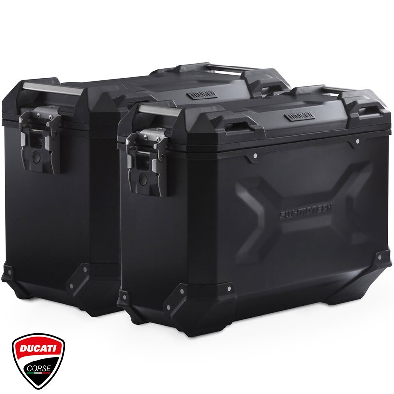 PACK MALETAS LATERALES + BOLSAS + SOPORTES SW-MOTECH DUCATI KFT.22.822.70000/B