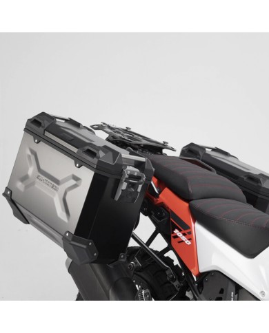 PACK MALETAS LATERALES + BOLSAS + SOPORTES SW-MOTECH SUZUKI KFT.05.936.70000/B