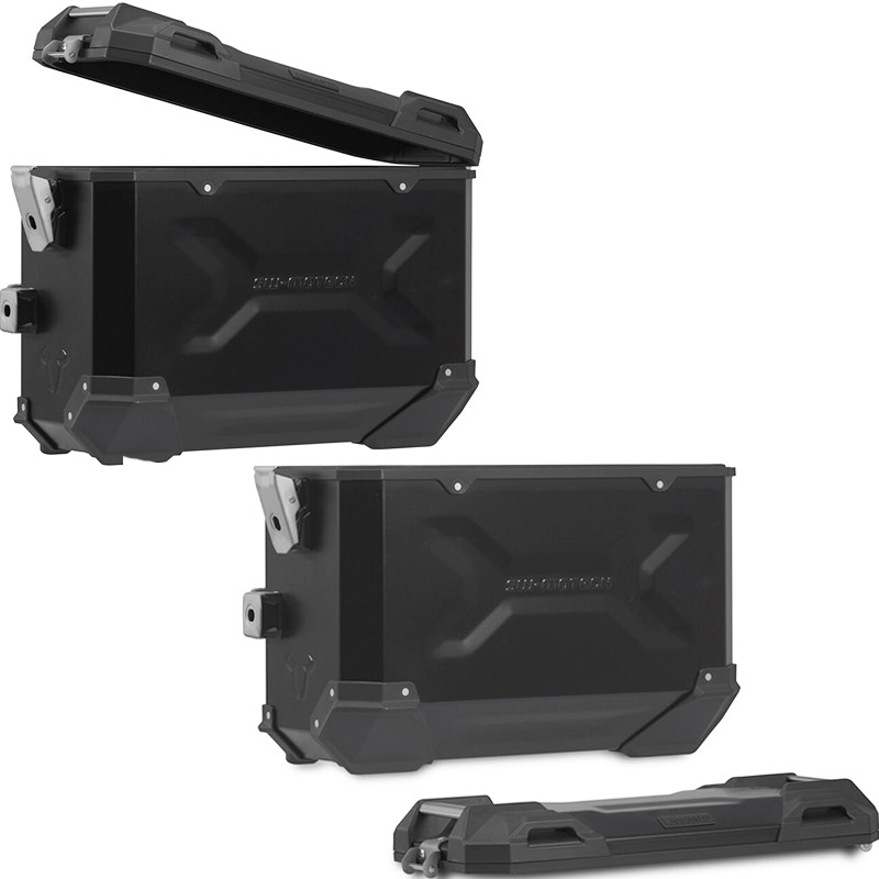 PACK MALETAS LATERALES + BOLSAS + SOPORTES SW-MOTECH SUZUKI KFT.05.440.70001/B