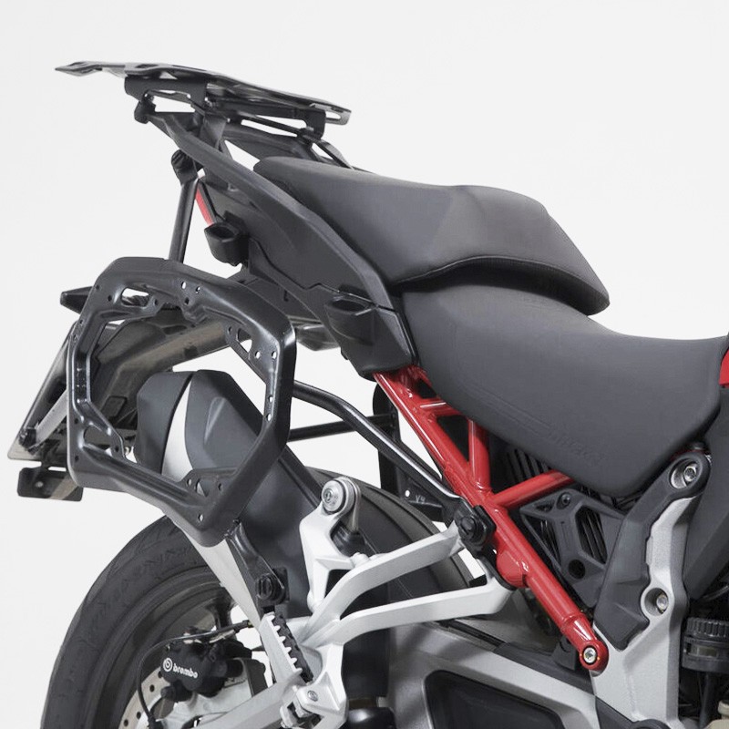 PACK MALETAS LATERALES + SOPORTES SW-MOTECH DUSC DUCATI KFT.22.822.65100/B
