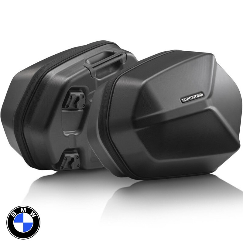 PACK MALETAS LATERALES + SOPORTES + BOLSAS SW-MOTECH AERO ABS BMW KFT.07.897.60100/B