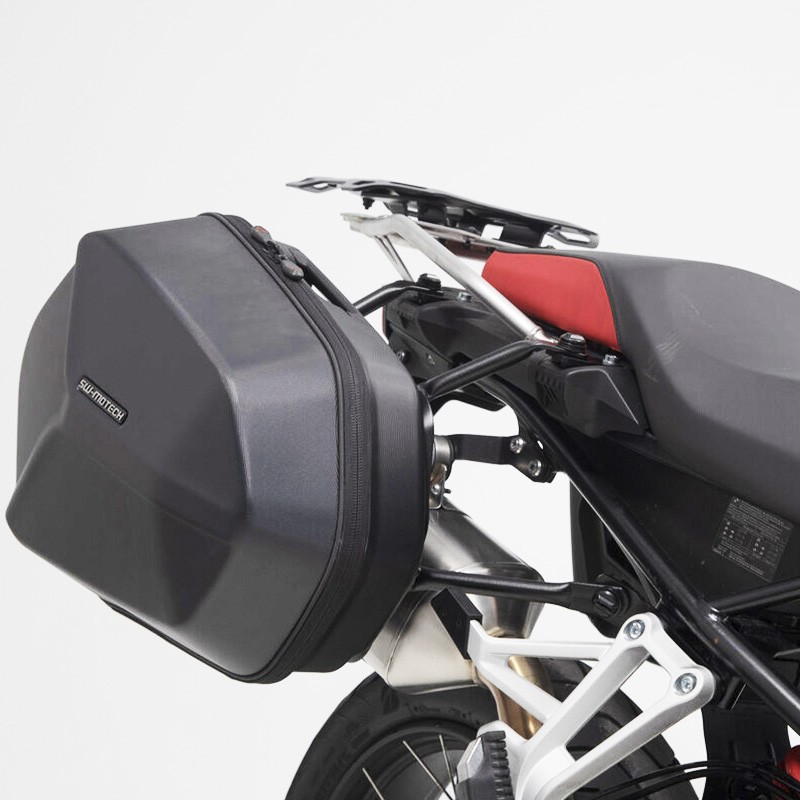 PACK MALETAS LATERALES + SOPORTES + BOLSAS SW-MOTECH AERO ABS BMW KFT.07.897.60100/B