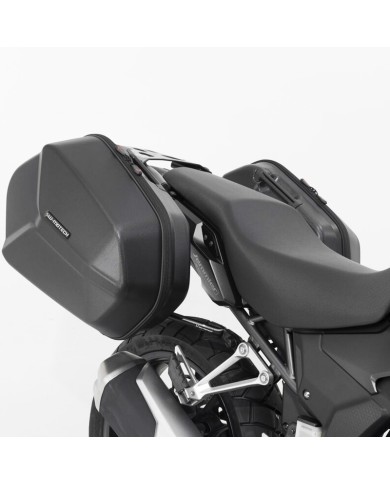 PACK MALETAS LATERALES + SOPORTES + BOLSAS SW-MOTECH AERO ABS HONDA KFT.01.400.60101/B