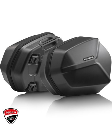 PACK MALETAS LATERALES + SOPORTES + BOLSAS SW-MOTECH AERO ABS DUCATI KFT.22.822.60100/B