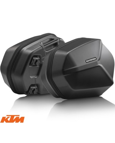 PACK MALETAS LATERALES + SOPORTES + BOLSAS SW-MOTECH AERO ABS KTM KFT.04.835.60100/B