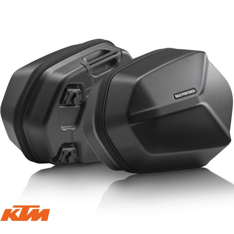 PACK MALETAS LATERALES + SOPORTES + BOLSAS SW-MOTECH AERO ABS KTM KFT.04.835.60100/B