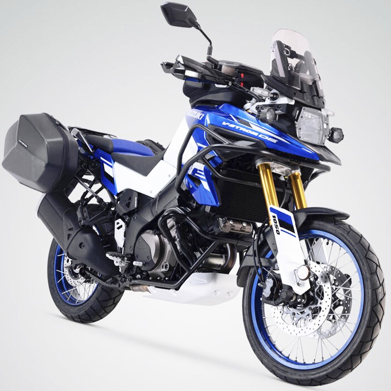 PACK MALETAS LATERALES + SOPORTES + BOLSAS SW-MOTECH AERO ABS SUZUKI KFT.05.936.60100/B