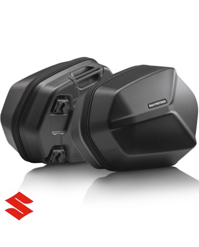 PACK MALETAS LATERALES + SOPORTES + BOLSAS SW-MOTECH AERO ABS SUZUK KFT.05.845.60100/B
