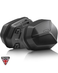 PACK MALETAS LATERALES + SOPORTES + BOLSAS SW-MOTECH AERO ABS TRIUMPH KFT.11.483.60100/B