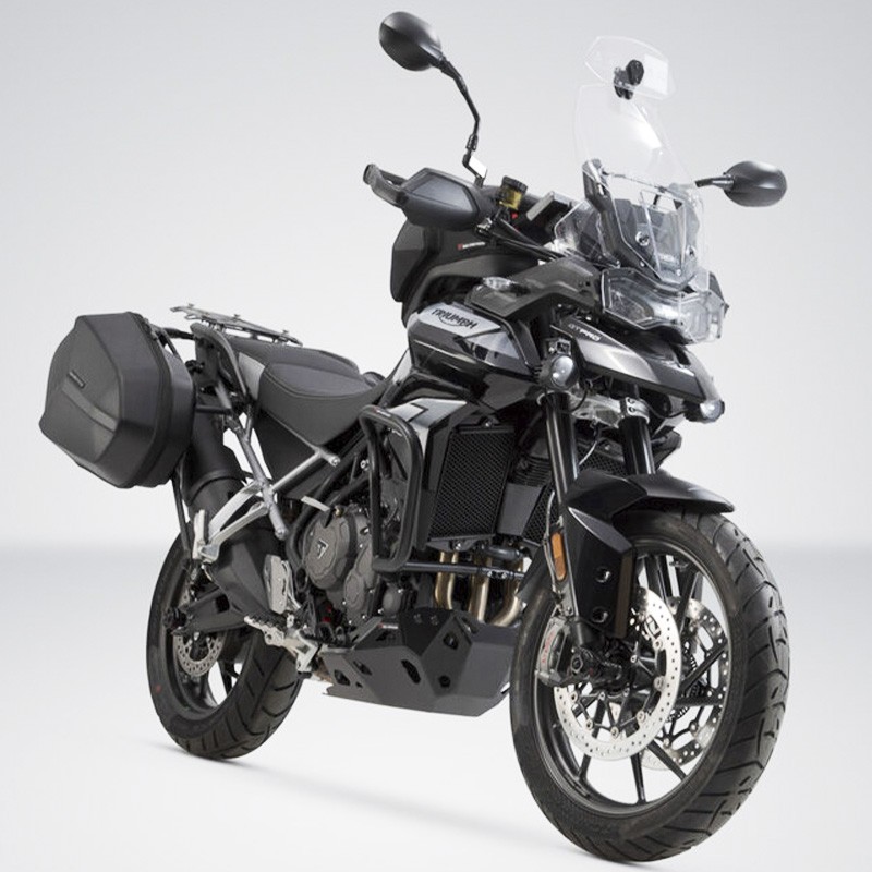 PACK MALETAS LATERALES + SOPORTES + BOLSAS SW-MOTECH AERO ABS TRIUMPH KFT.11.953.60101/B