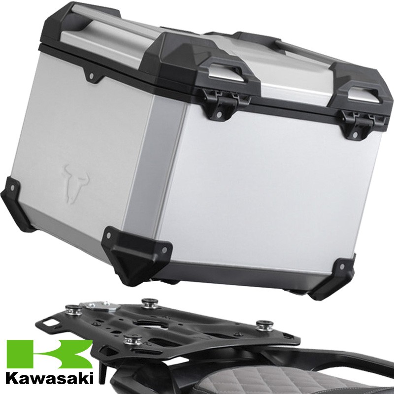 PACK SW-MOTECH BAUL 38L + HERRAJES + BOLSA KAWASAKI GPT.08.368.70000/S