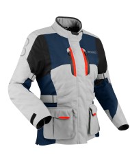 CHAQUETA BERING SIBERIA LADY GRIS/AZUL/ROJO