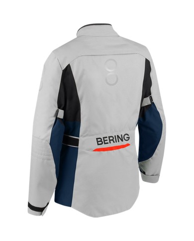 CHAQUETA BERING SIBERIA LADY GRIS/AZUL/ROJO