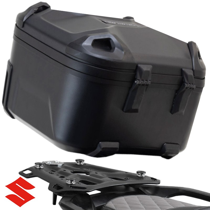 PACK SW-MOTECH BAUL DUSC 41L + PORTAEQUIPAJE SUZUKI GPT.05.440.65000/B