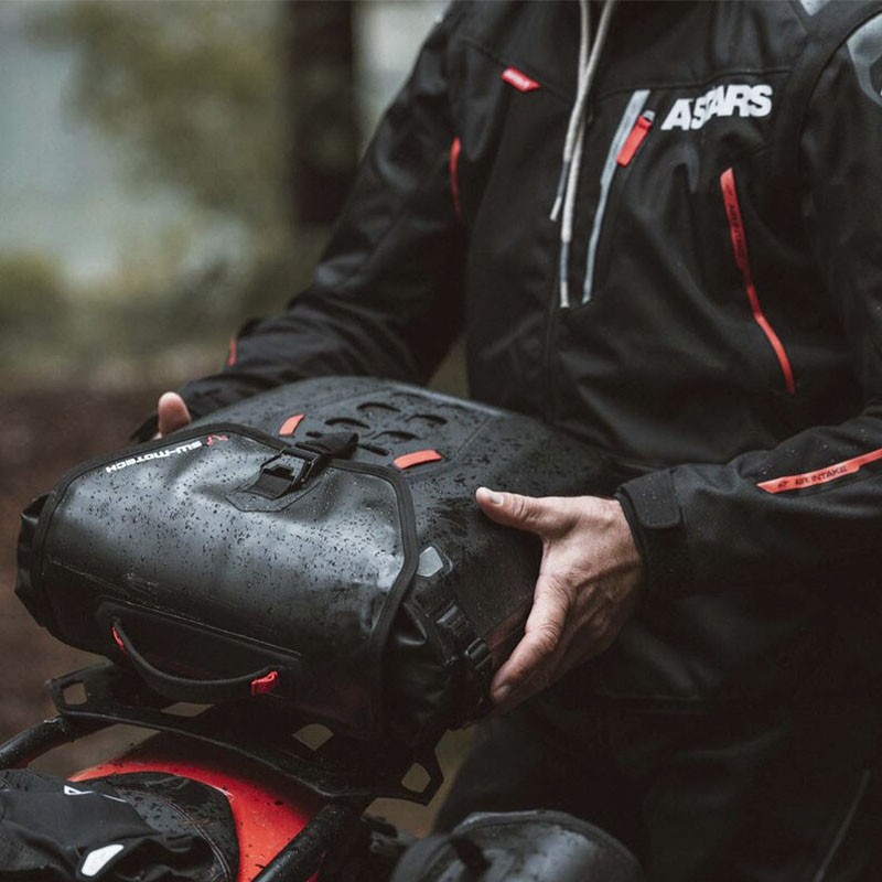 ALFORJA SW-MOTECH SYSBAG S WP 12/16L + PLACA ADAPTADORA IZQUIERDA BC.SYS.00.004.12000L