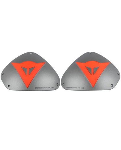 PROTECTORES DAINESE PARA HOMBROS ALUMINUM SHOULDER PLATES RED FLUO