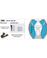 CARRILLERAS CASCO SHOEI GT-AIR 2