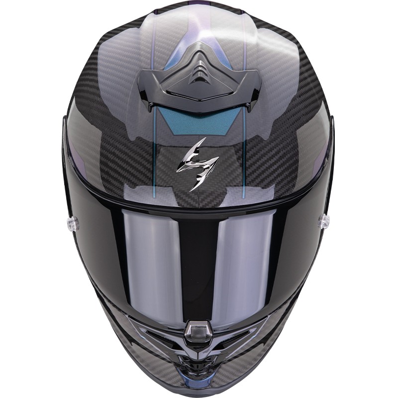 CASCO SCORPION EXO-R1 EVO CARBON AIR RALLY BLACK/CAMALEÓN