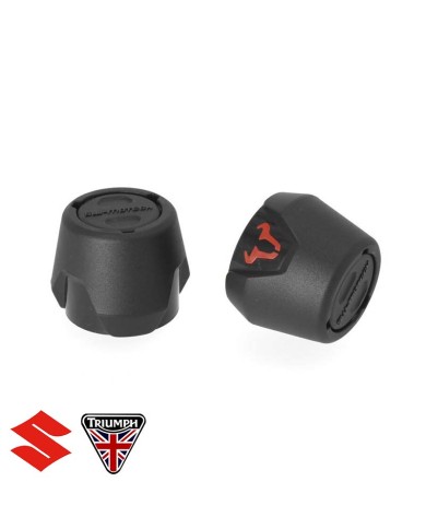 KIT DE TOPES DE CAIDA SW-MOTECH DE EJE TRASERO PARA SUZUKI STP.05.176.10301/B