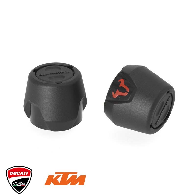 KIT DE TOPES DE CAIDA SW-MOTECH DE EJE TRASERO PARA DUCATI STP.04.176.10801/B