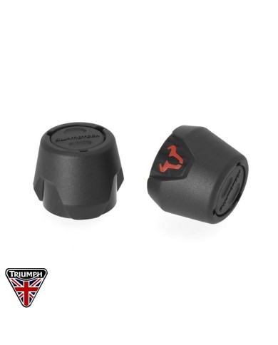 KIT DE TOPES DE CAIDA SW-MOTECH DE EJE DELANTERO PARA TRIUMPH STP.11.176.10201/B