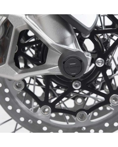 KIT DE TOPES DE CAIDA SW-MOTECH DE EJE DELANTERO PARA TRIUMPH STP.11.176.10201/B