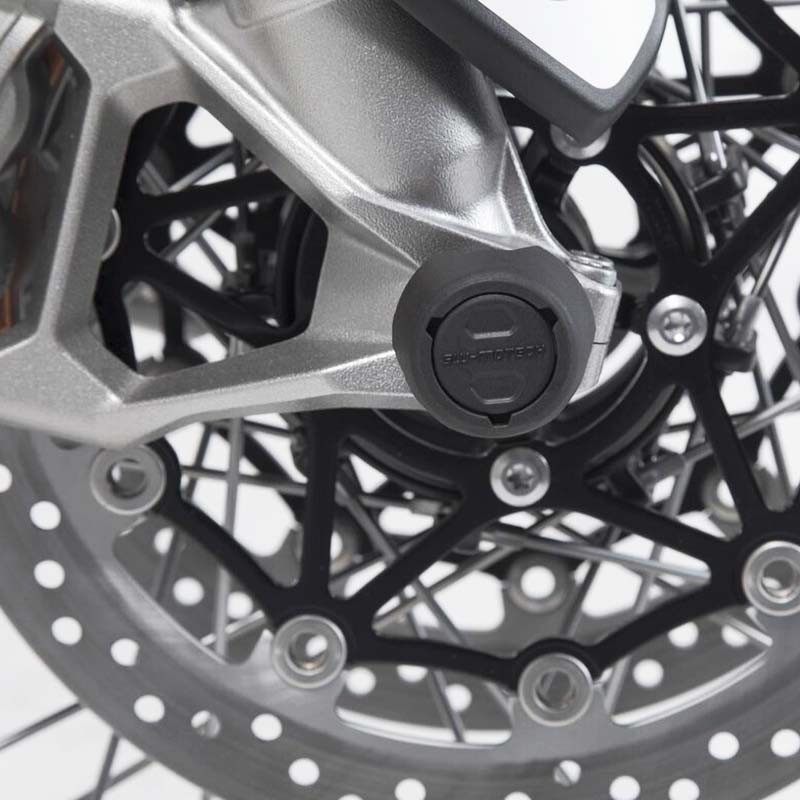 KIT DE TOPES DE CAIDA SW-MOTECH DE EJE DELANTERO PARA TRIUMPH STP.11.176.10201/B