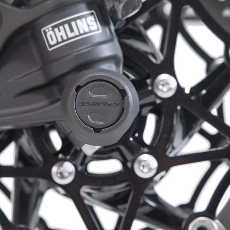 KIT DE TOPES DE CAIDA SW-MOTECH DE EJE DELANTERO PARA TRIUMPH STP.11.176.10001/B