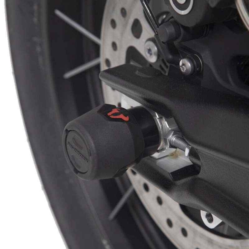 KIT DE TOPES DE CAIDA SW-MOTECH DE EJE TRASERO PARA TRIUMPH STP.11.176.10101/B