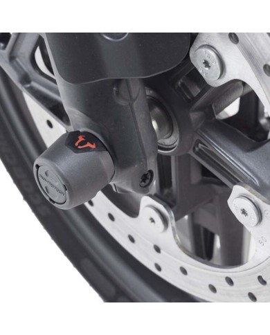 KIT DE TOPES DE CAIDA SW-MOTECH DE EJE DELANTERO PARA HARLEY DAVIDSON STP.18.176.10000/B