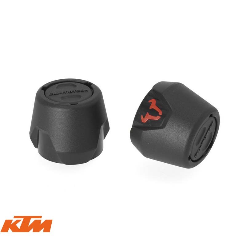 KIT DE TOPES DE CAIDA SW-MOTECH DE EJE DELANTERO PARA KTM STP.04.176.10901/B