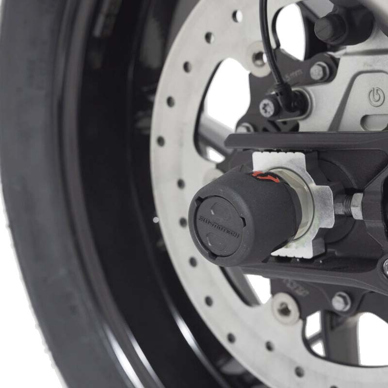 KIT DE TOPES DE CAIDA SW-MOTECH DE EJE TRASERO PARA KTM STP.04.176.10701/B