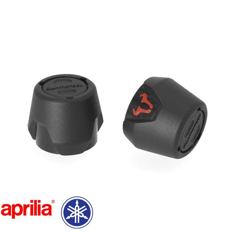 KIT DE TOPES DE CAIDA SW-MOTECH DE EJE DELANTERO PARA APRILIA STP.06.176.10701/B