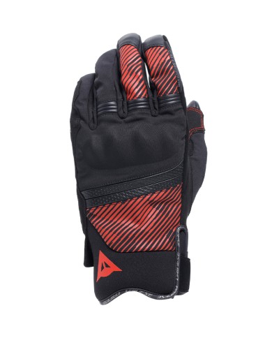 GUANTES DAINESE FULMINE D-DRY NEGRO/ROJO