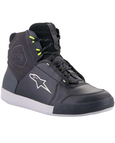 ZAPATILLAS ALPINESTARS CHROME DRYSTAR BLACK/DARK GRAY/YELLOW FLUO
