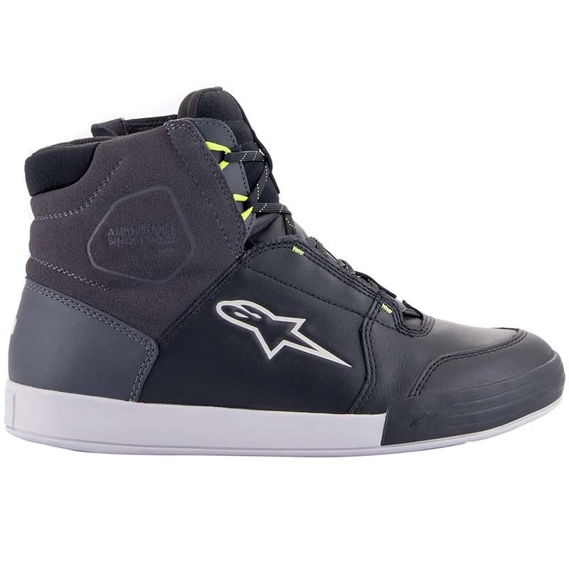 ZAPATILLAS ALPINESTARS CHROME DRYSTAR BLACK/DARK GRAY/YELLOW FLUO