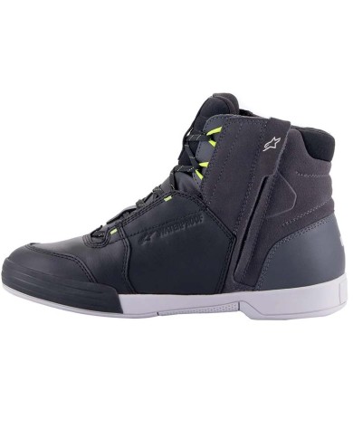 ZAPATILLAS ALPINESTARS CHROME DRYSTAR BLACK/DARK GRAY/YELLOW FLUO