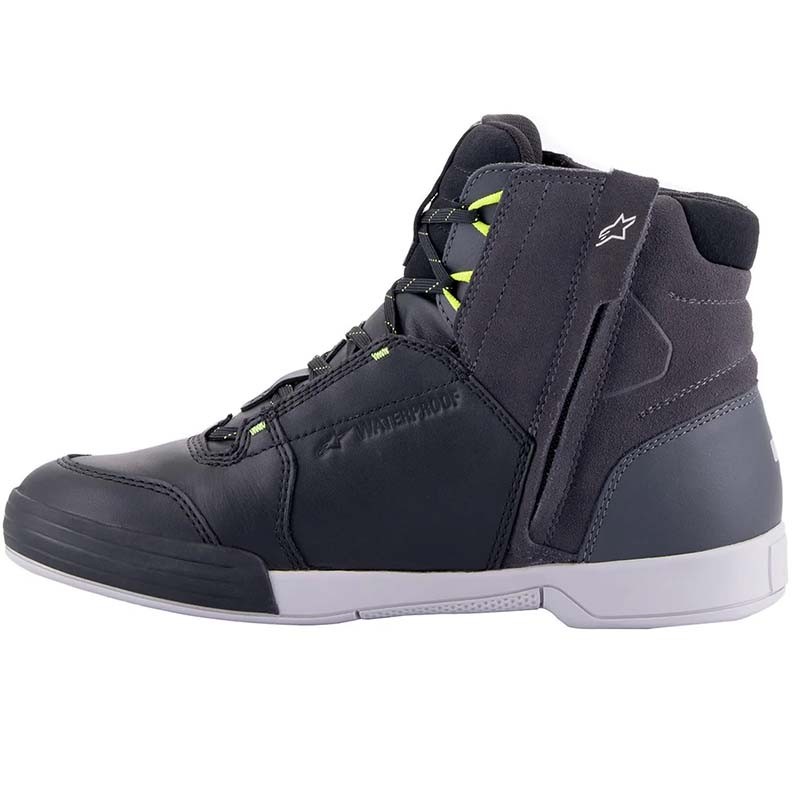 ZAPATILLAS ALPINESTARS CHROME DRYSTAR BLACK/DARK GRAY/YELLOW FLUO