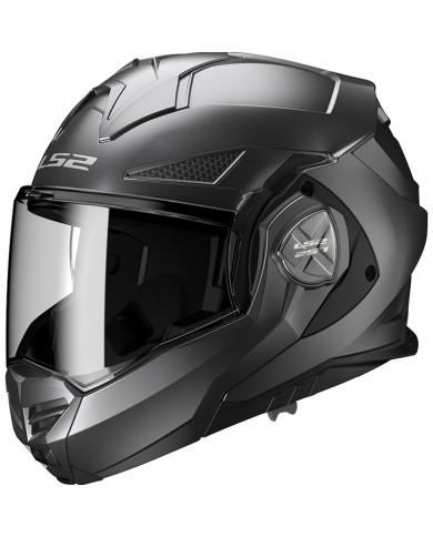 CASCO LS2 ADVANT X MODULAR TITANIO MATE ECE-06