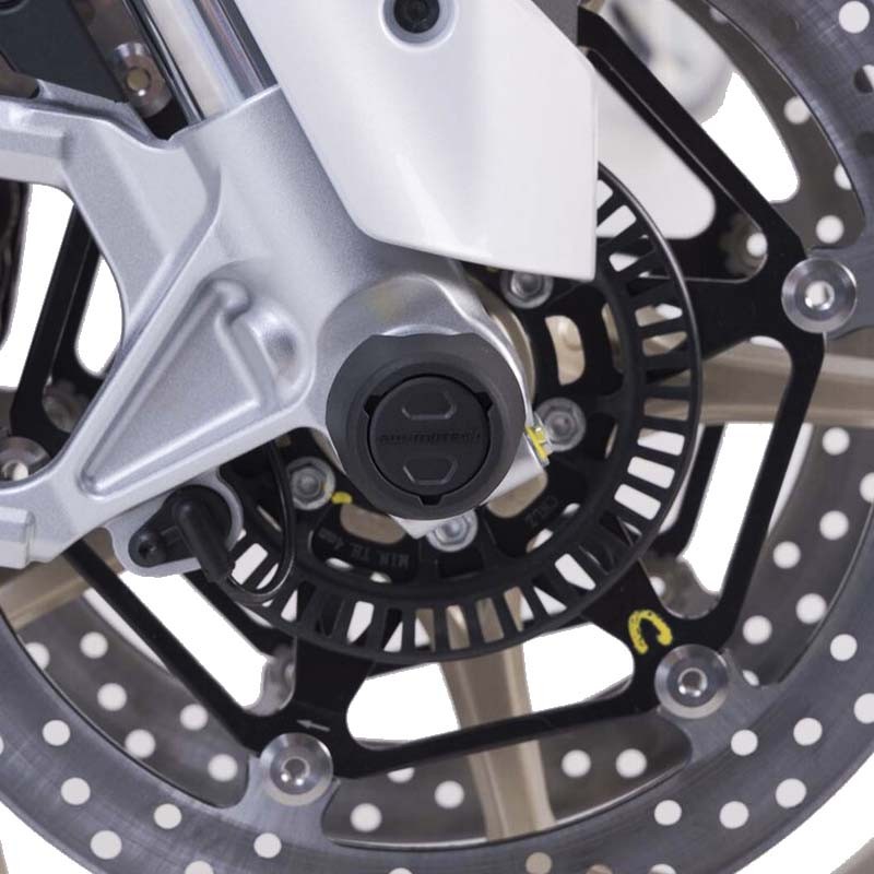 KIT DE TOPES DE CAIDA SW-MOTECH DE EJE DELANTERO PARA GUZZI STP.17.176.10100/B