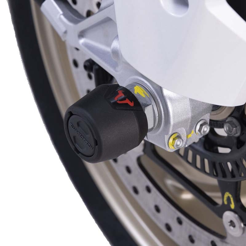 KIT DE TOPES DE CAIDA SW-MOTECH DE EJE DELANTERO PARA GUZZI STP.17.176.10100/B