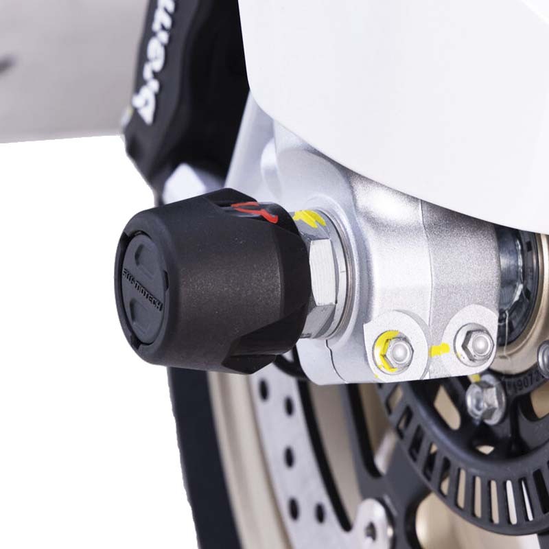 KIT DE TOPES DE CAIDA SW-MOTECH DE EJE DELANTERO PARA GUZZI STP.17.176.10100/B