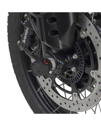 KIT DE TOPES DE CAIDA SW-MOTECH DE EJE DELANTERO PARA GUZZI STP.17.176.10200/B