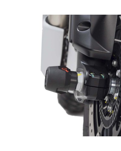 KIT DE TOPES DE CAIDA SW-MOTECH DE EJE DELANTERO PARA GUZZI STP.17.176.10200/B